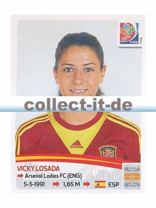 Panini Frauen Wm World Cup 2015 - Sticker 376 - Vicky Losada