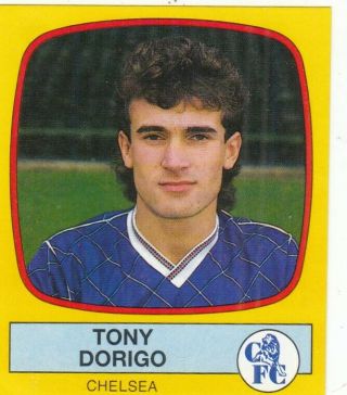 Panini Football Sticker 1988 - Tony Dorigo (chelsea) No.  47