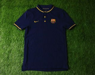 Barcelona Barca 2015 - 2016 Football Polo Shirt Jersey Training Nike