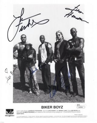 Kid Rock Hand Signed 8x10 Photo Signed By 5 Lisa Bonet,  Fishburne Jsa
