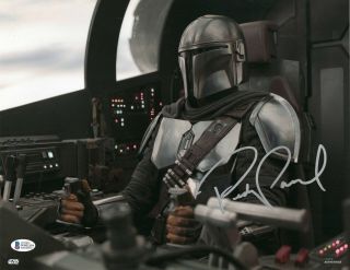 Pedro Pascal Star Wars The Mandalorian Signed 11x14 Autograph Beckett Bas 2