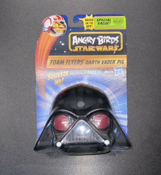 2013 Angry Birds Star Wars Foam Flyers Darth Vader Pig