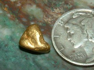 California Gold Nugget 1.  87 Gram Natural Gold