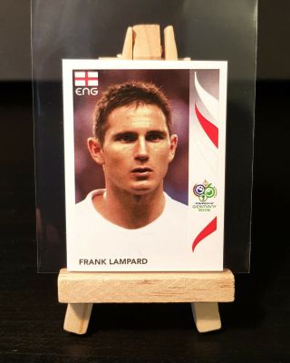 2006 Panini World Cup - Frank Lampard 1st Wc Rookie Sticker - England 106