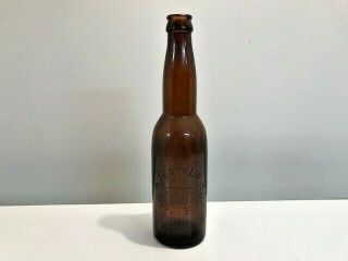 Franklin Brewing Company Glass Beer Bottle Columbus,  Ohio