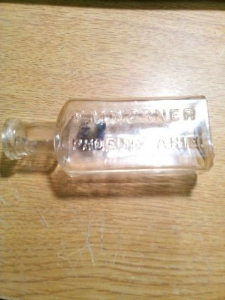 F.  W Worner Phoenix Arizona Bottle