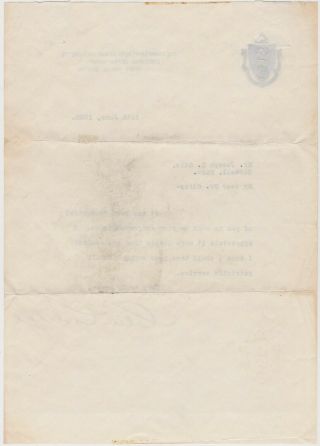 PRESIDENT CALVIN COOLIDGE Typed Letter SIGNED - 1920 - RE HIS NOMINATION FOR VP 2