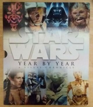 Star Wars Year By Year: A Visual Chronicle Hardcover W/ Slipcover & 2 Prints
