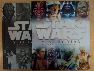 Star Wars Year by Year: A Visual Chronicle HARDCOVER w/ slipcover & 2 prints 3