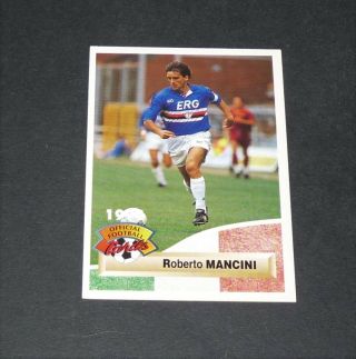 Roberto Mancini Sampdoria Calcio Italia Italie Football Card Panini 1994