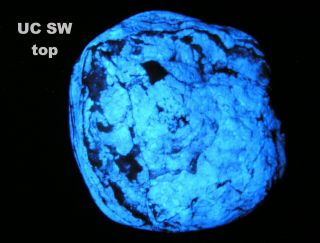 Large Fluorescent Scheelite Nodule - 1.  3 Lbs - Atolia,  California 25252