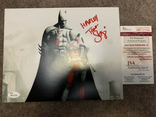 Tara Strong Harley Quinn Autograph With Jsa Authentication