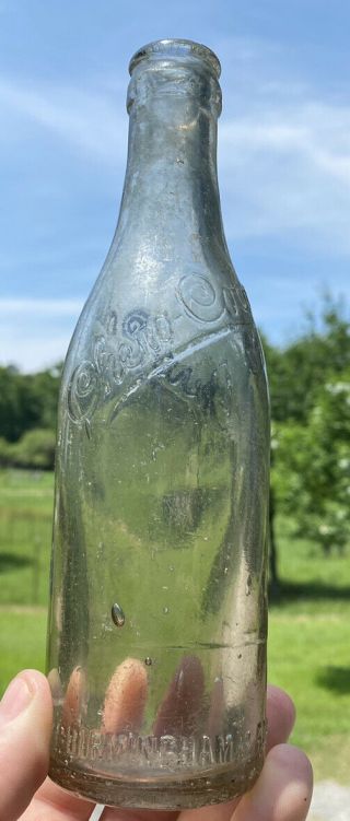 Rare Chero Cola Script Bottle Birmingham Ala Soda Alabama