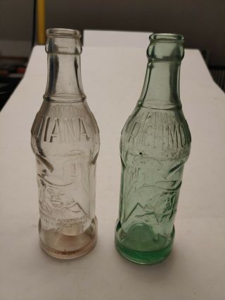 Quaker Coca Cola Bottling Co Richmond,  Indiana Bottles 1920 
