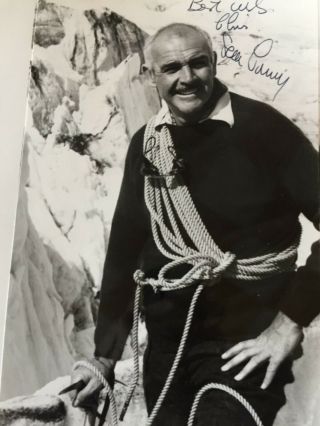 Film Maiden Maiden Memorabilia,  Including Signed Photo Of Sean Connery