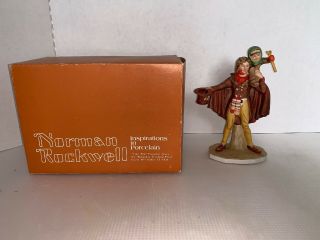 Norman Rockwell Tiny Tim Figurine By Gorham 1974