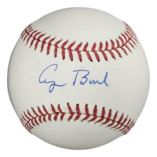 President George H W Bush Signed Autographed Baseball Ball Psa/dna Ab12518