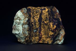 Jh17989 Rare Wollastonite Vein,  Fluoborite,  Calcite,  Hunan,  China