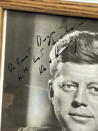 John F.  Kennedy Signed Photo JFK Autograph Photograph Signature John F Kennedy 3
