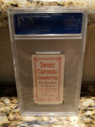 1909 - 11 T206 Sweet Caporal Ty Cobb RED Portrait PSA 4.  5.  GEM 5
