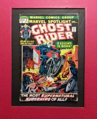 Marvel Spotlight 5 1972 1st App Ghost Rider Johnny Blaze No Resv No Resto