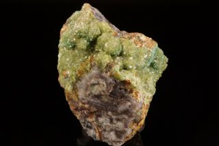 Rare Cuprian Powellite Crystal Cluster Jardinera Mine,  Chile - Ex.  Lemanski