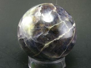 Rare 1.  8 " Iolite Cordierite Sphere From Tanzania - 147 Grams