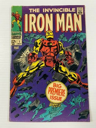 The Invincible Iron Man 1 - Marvel Comics (1968)