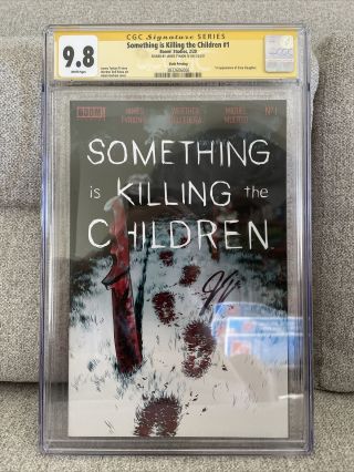 Something Is Killing The Children 1 6th Sixth Print Low Run Rare Cgc 9.  8 Boom
