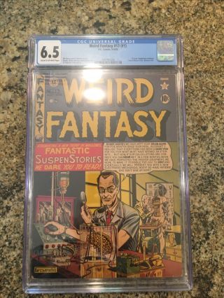 Weird Fantasy 13 (1) Cgc 6.  5 E.  C.  Comics Golden Age Horror Sci Fi 1950