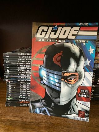 G.  I.  Joe A Real American Hero Idw Volumes 1 - 24 Tpb Trade Paperback Gi