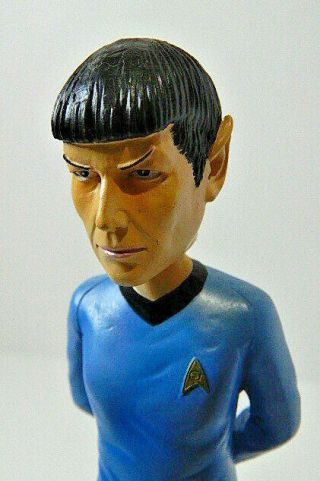 Star Trek Spock Resin Bobblehead Figurine 2011 Cbs Studio Inc - Westland Giftware