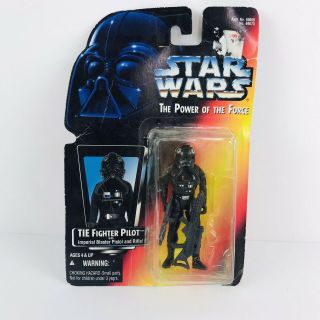 1995 Kenner Star Wars Tie Fighter Pilot Actionfigure The Power Of The Force