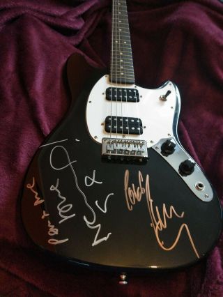 Oasis Signed Noel Liam Fender Mustang Squire Rare