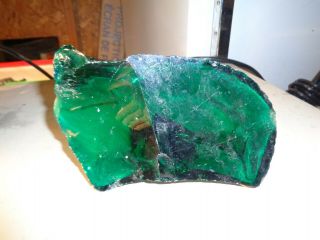 Andara Crystal Glass Blue Green 650 Grams R4 Monatomic Cryst 2