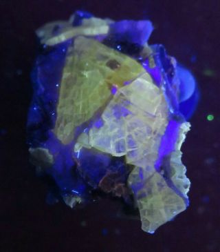 Fluorescent - Chrysoberyl Crystals - Globe Mine,  Hampshire