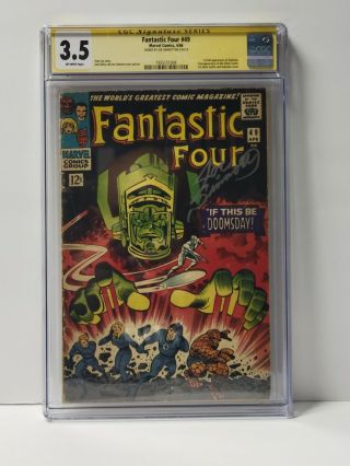 Fantastic Four 49 3.  5 Signature Series Joe Sinnot