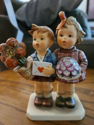 Hummel Figurine - The Love Lives On - 50th Anniversary - 1935 - 1985