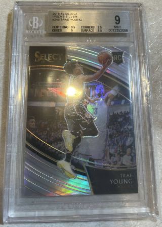 Trae Young 2018 - 19 Select Silver Courtside Prizm Bgs 9 Rookie Regrade?