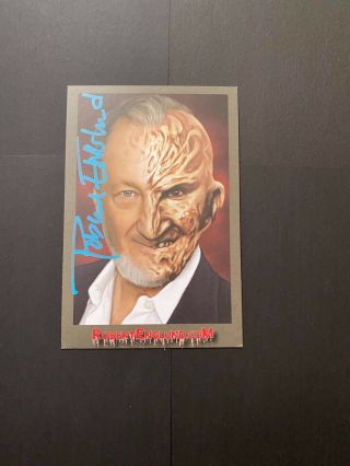 Robert Englund (freddy) Signed Photograph With