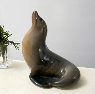 Royal Copenhagen Seal Figurine 1441 Sea Lion Denmark