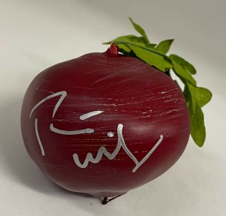 Rainn Wilson Signed Beet Vegetable Prop The Office Dwight Schrute Jsa Witnessed