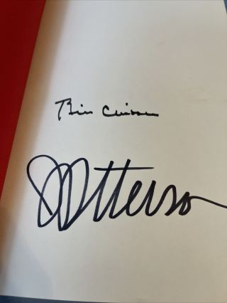 Autographed Bill Clinton & James Patterson Signed The Presidents Daughter Book