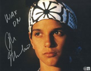 Ralph Macchio Signed The Karate Kid Autograph 11x14 Photo Beckett Wax On 3