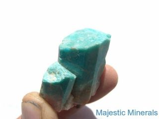 Large Blue / Green Colorado Amazonite Crystal_top Choice Specimen
