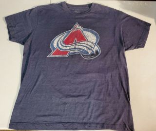 Nhl Colorado Avalanche 33 Patrick Roy Jersey T Shirt Sz Xl Hockey Shirt