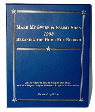 Mark Mcgwire And Sammy Sosa 1998 " Breaking The Home Run Record " Danbury