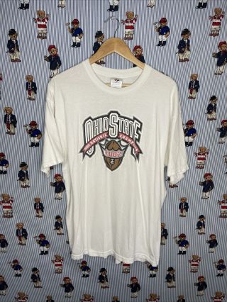 Ohio State Buckeyes 2002 National Champions Men’s Graphic T - Shirt Xl