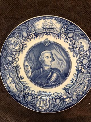 Wedgewood James Oglethorpe Plate