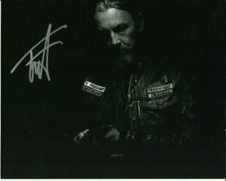 Tommy Flanagan Signed Sons Of Anarchy Photo Uacc Reg 242 (1)